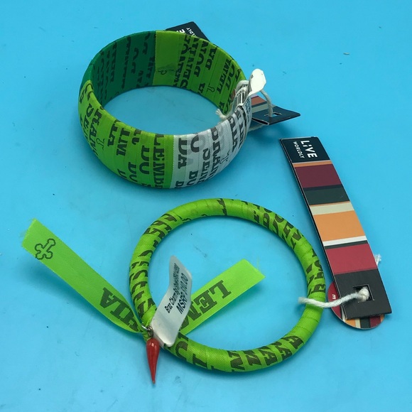 2 Bangle Bracelets by Live Worldly Brazil - Picture 4 of 4